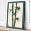 Bamboo in Green Japandi 1 Piece Wrapped Canvas Wall Art-424166180-424166364