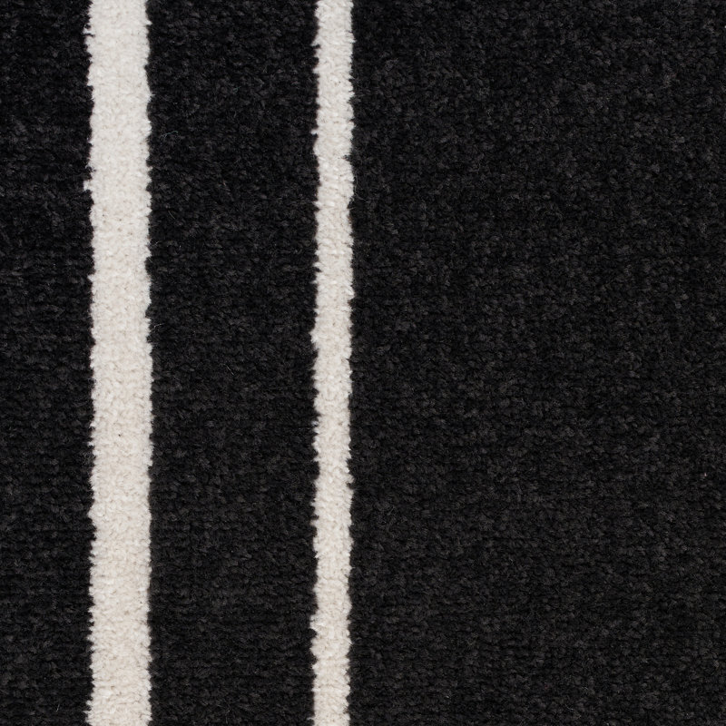 Tapis intérieur / extérieur en chenille tissé à la machine Aubreanna, Carré 5 pi