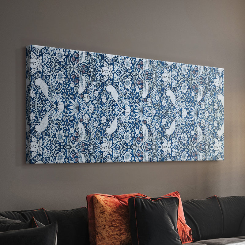 Série abstraite-DCCCL XXIX- Toile tendue avec châssis - Prêt à accrocher, H 16 po x l 32 po