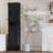 Bathroom Storage Cabinet with 2 Barn Doors and 1 Drawer, Narrow Storage Unit, Adjustable Shelves-1800830340