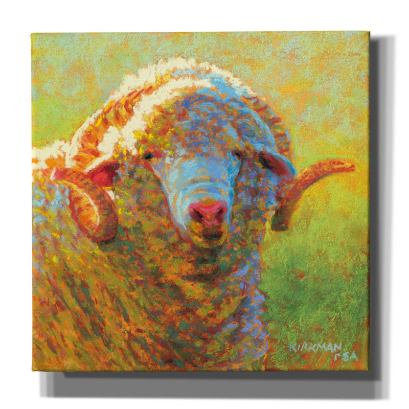 Art mural sur toile Rosalind Wheeler «Popcorn» par Rita Kirkman, H 37 po x l 37 po x P 1,5 po