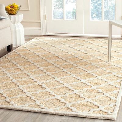 Precious Hand Tufted Performance Geometric Rug