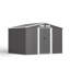 Aaronjohn 8 ft. W x 6.5 ft. D Metal Tool Shed-661316078