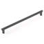 Emtek Select Cabinet Pull 12" C-C, Rectangular Stem, Knurled Bar-226849122