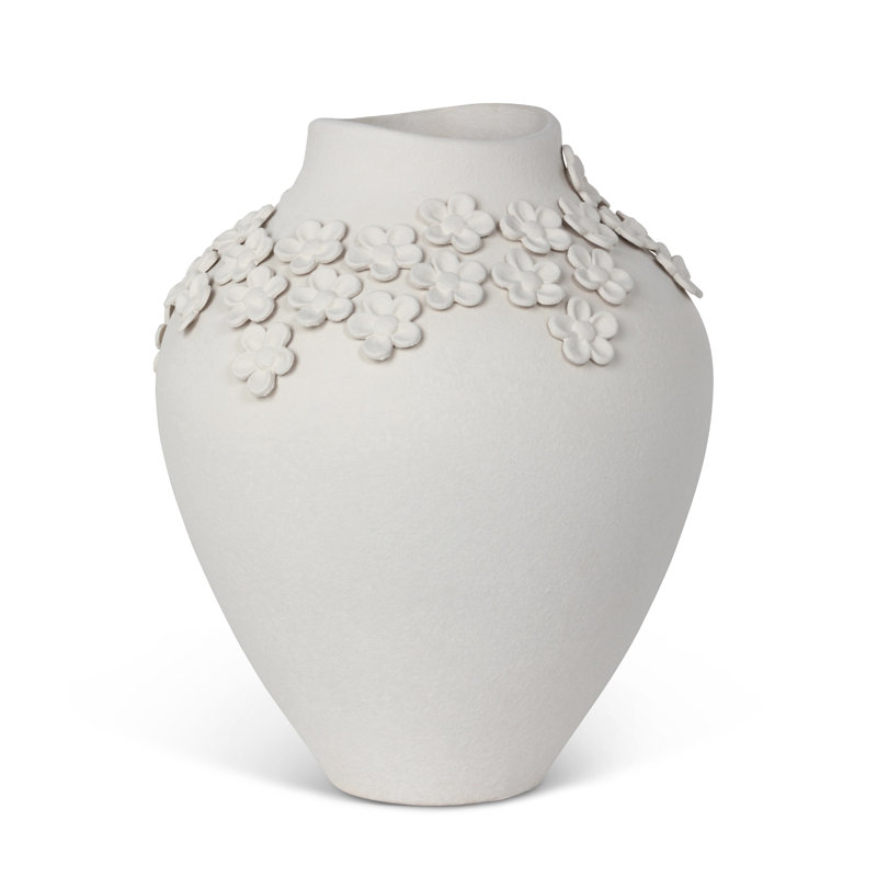 Vase La Fleur, grand, blanc mat, Grand