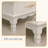 Modern Minimalist Pine Frame With Drawers And Full-Length Mirror-2020777413
