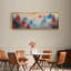 «Vibrant Red Sun Mountains», art mural de style chinois, impression numérique sur toile giclée sur toile-111652988-111652989