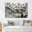 Ensemble de décorations murales cerisier blanc et or blanc I - Cherry Blossom-107213347-107213357