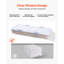 Under Bed Storage with Wheels 39.8x20.1x5.9 Inch Rolling Storage Bags-109355199