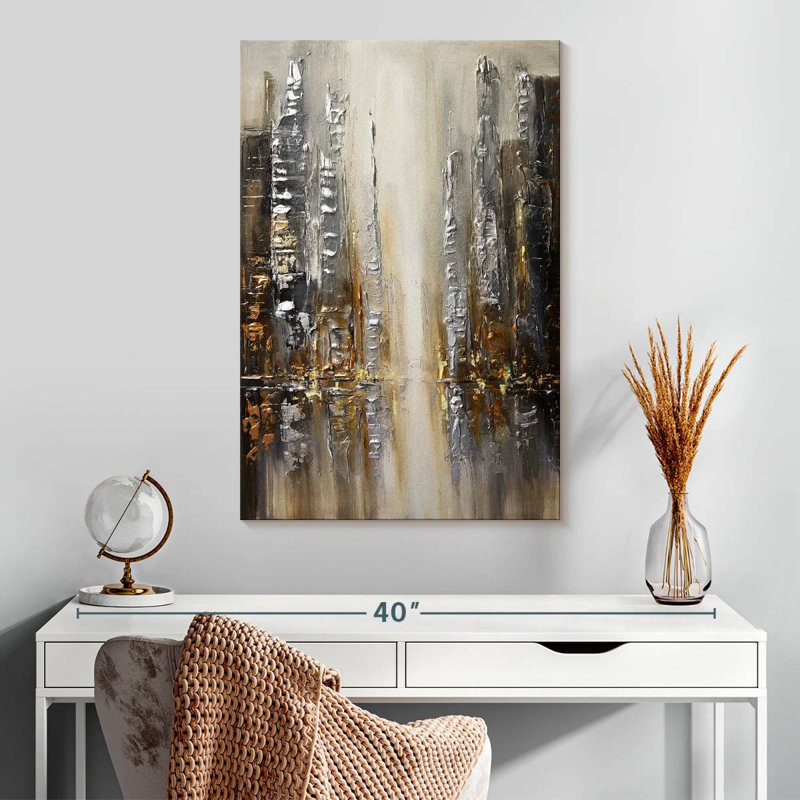 Avery Silver City, 30" H x 20" W