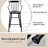 Makarama 2 - Person Walnut Solid Wood Top Three Leg Dining Set