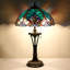 Lampe de table Tiffany Liaison Green