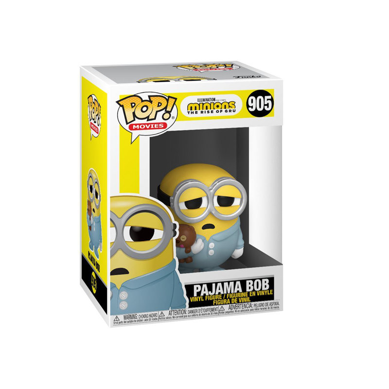 Funko Pop! Minions Pajama Bob Vinyl Figure with Teddy Bear