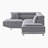 Addylan 107" 2- Piece Modern Upholstered Sectional