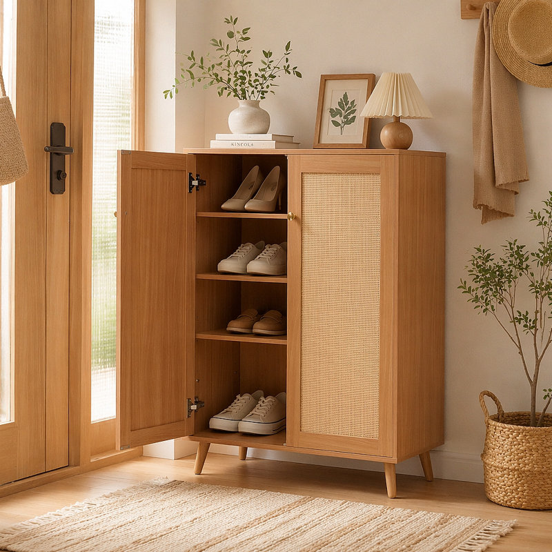 15 Pair Shoe Storage Cabinet