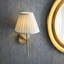 Eyal Steel And Fabric Armed Sconce-1215936746
