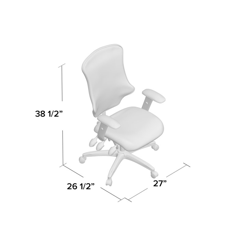 Chaise de bureau Calibrer Mesh par Modway, Noir