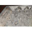 Laine orientale beige/Tapis décoratif grise