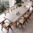Brown Rectangular Solid Dining Table For Dining Room/Kitchen-1264836684