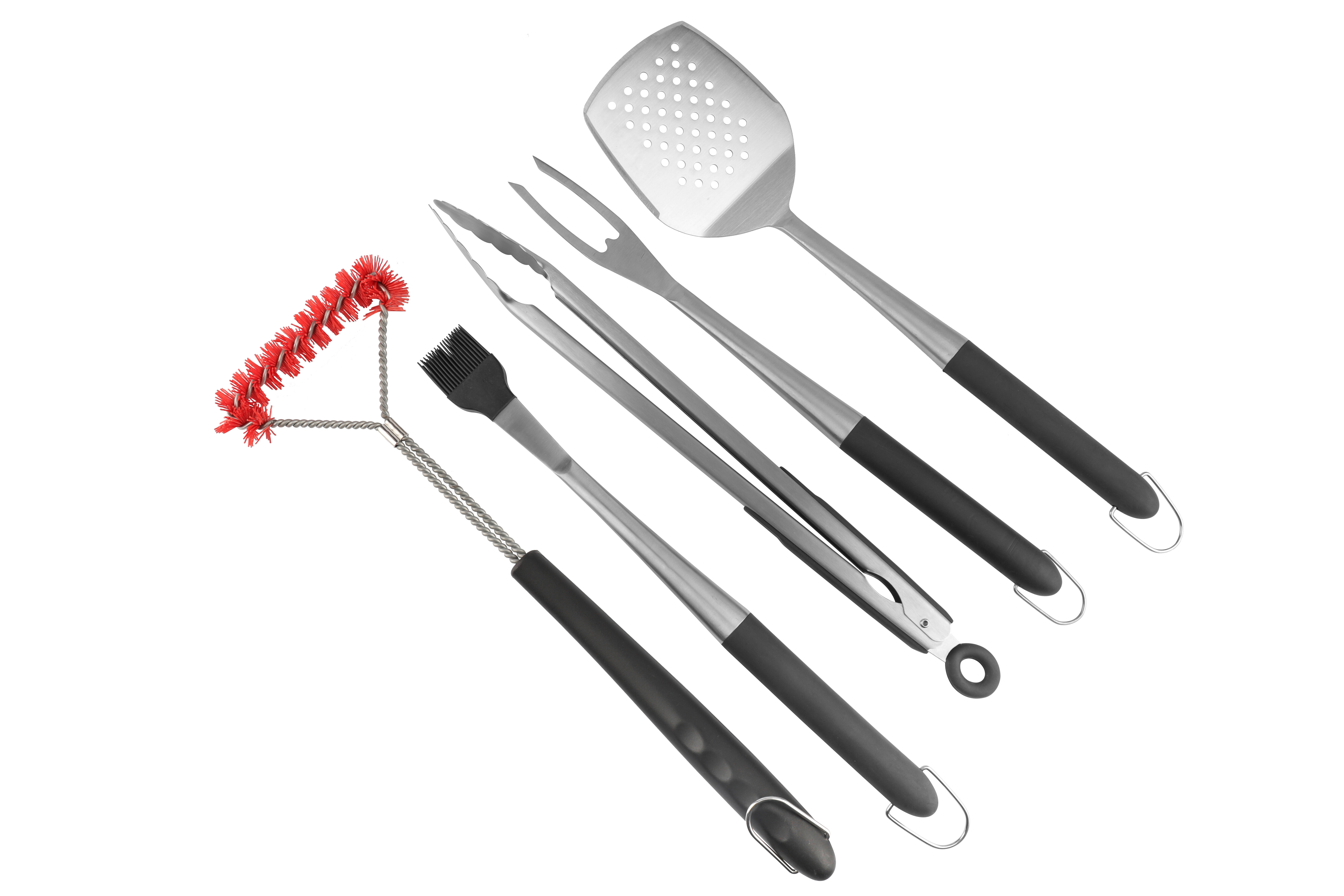 Stainless Steel Non-Stick Dishwasher Safe Grilling Tool Set