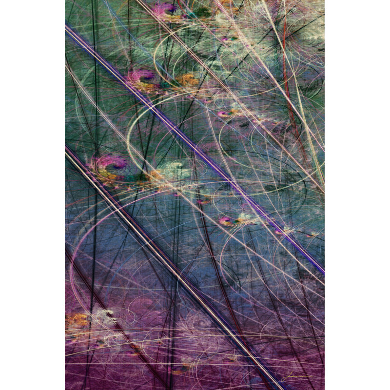 Wetlands Vector I by James Burghardt - Wrapped Canvas Painting, 46cm H x 30cm W x 3.8cm D