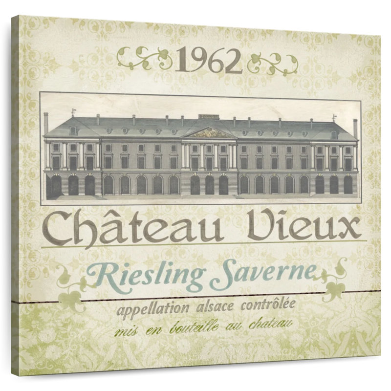 Khylige White Wine Labels I Wall Sign