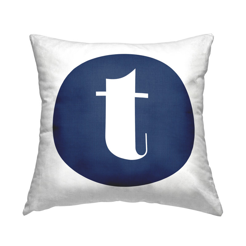 Throw Pillow, T