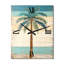 Palmier tropical en couleurs rétro délavées I - Très grandes horloges murales-1497959197