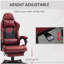 Fauteuil de jeu en cuir polyuréthane Diamond