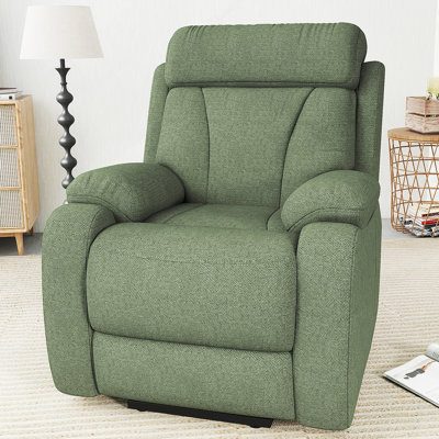 Fauteuil inclinable électrique, fauteuils inclinables pour petits espaces, fauteuil inclinable électrique avec télécommande, poche latérale