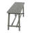 Mabel Slatted Utility Bench - Stone Gray-408469006