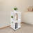 2-Tier 360°Display Bookshelf With Wheels