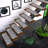 Machine Washable Non-Slip Rubberback Boxes Indoor Stair Treads For Wooden Steps