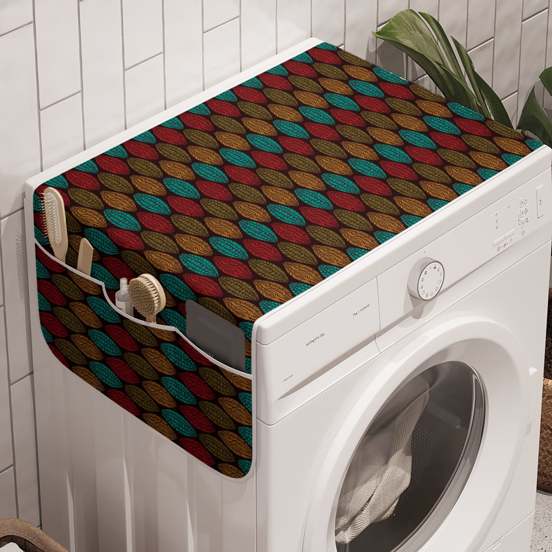 Machine à laver East Urban Home Earth Tones, paquet de 2, 47 po x 18,5 po