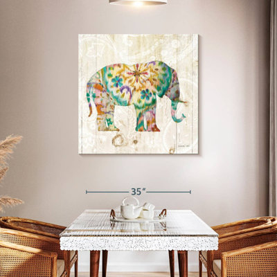 Éléphant Bramho Boho Paisley I
