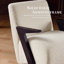 Fauteuil capitonné l 27,8 po Boucle-1284619813