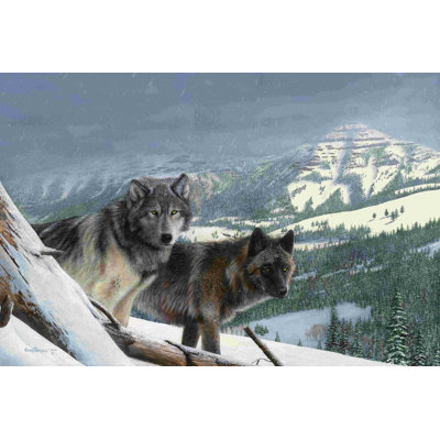 Vantage Point III by Kevin Daniel - Wrapped Canvas Graphic Art