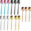 Ensemble de couverts 24 pièces en acier inoxydable pour 6, 18/10 ustensiles polis mat antirouille avec emballage cadeau, lavable au lave-vaisselle-253333320