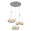 3 - Light LED Chandelier