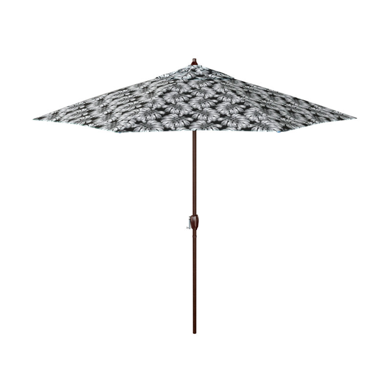 Parasol de marché 9 pi Astraea, Palmier graphite - Pacifica Premium