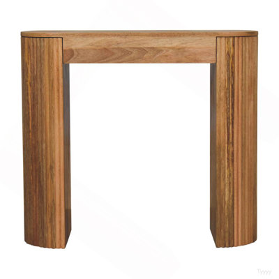 Solid Wood Soba Straight Console Table