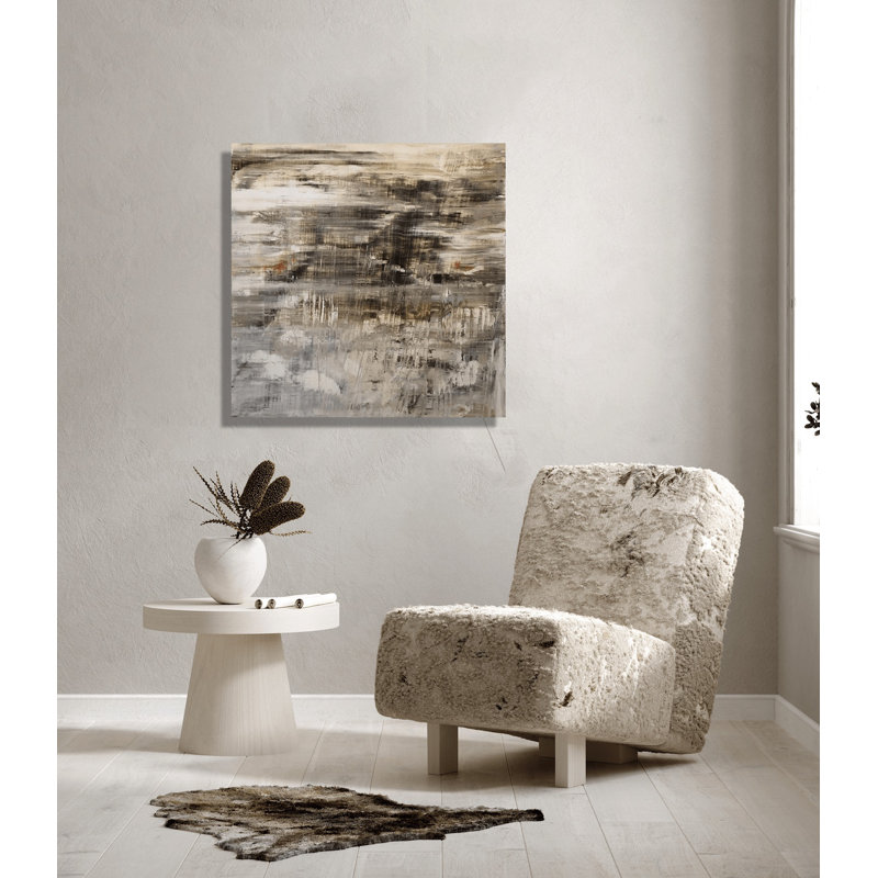 Armada - Artist Enhanced Canvas Print, Brown Framed Canvas, 25.5" H x 25.5" W x 1.75" D