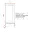 2 Door Wardrobe