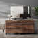 Modern Storage Cabinet, 2-In-1 Sideboard With Adjustable Shelf And 3 Drawers, Coffee Bar Cabinet For Living Or Dining Room, Brown