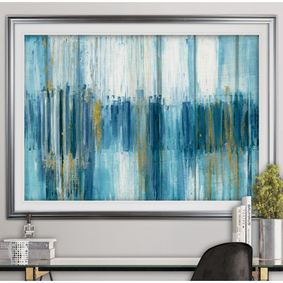 « saturnia », reproduction de peinture à l’acrylique encadrée