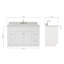 Ensemble de meuble-lavabo simple 55 po Hamlet-60199476