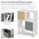 Sybil 2 -Drawer 2 -Shelf Storage Cabinet