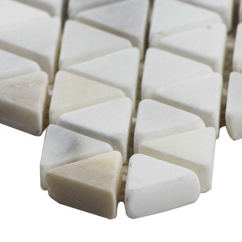 Aspekt Calacatta Honed Marble Mosaic