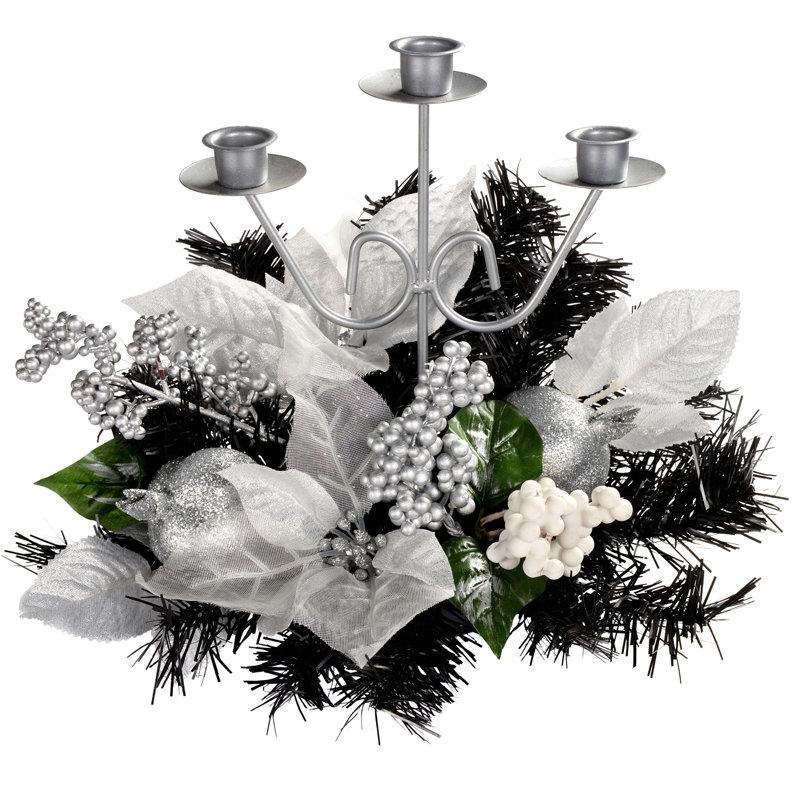 Triple Tape Table Candelabra