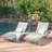 Wicker Chaise Lounge